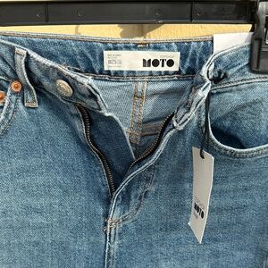 Topshop Moto Light Blue Denim Pants